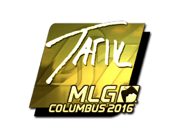 Sticker | tarik (Gold) | MLG Columbus 2016 image