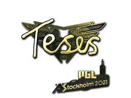 Sticker | TeSeS (Gold) | Stockholm 2021 image