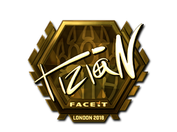 Sticker | tiziaN (Gold) | London 2018 image