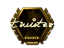 Twistzz (Gold) | London 2018 image
