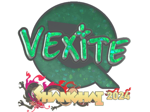 Sticker | vexite (Glitter) | Shanghai 2024 image