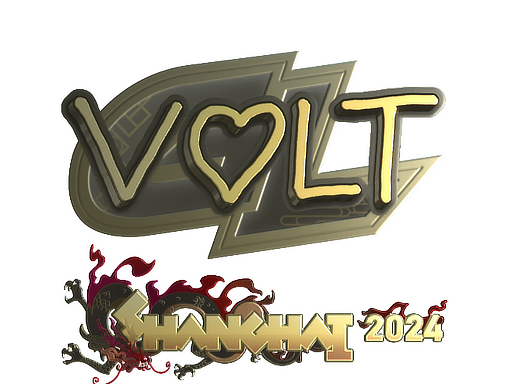 Sticker | volt (Gold) | Shanghai 2024 image