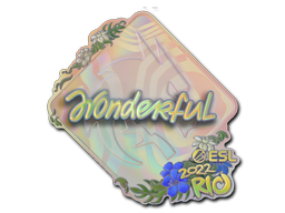 Sticker | w0nderful (Holo) | Rio 2022 image