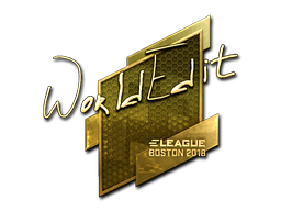 WorldEdit (Gold) | Boston 2018 image