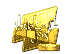 Sticker | WorldEdit (Gold) | Atlanta 2017 image