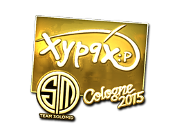 Sticker | Xyp9x (Gold) | Cologne 2015 image