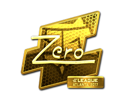 Sticker | Zero (Gold) | Atlanta 2017 image