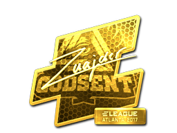 Sticker | znajder (Gold) | Atlanta 2017 image