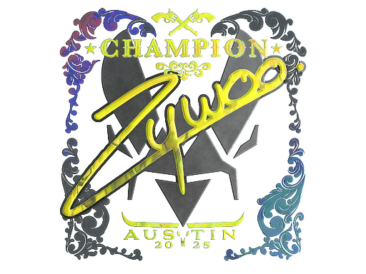 Sticker | ZywOo (Holo, Champion) | Austin 2025 image