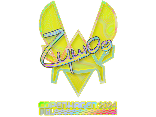 Sticker | ZywOo (Holo) | Copenhagen 2024 image