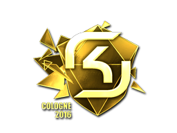 Sticker | SK Gaming (Gold) | Cologne 2016 image