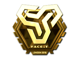 Sticker | Space Soldiers (Gold) | London 2018 image