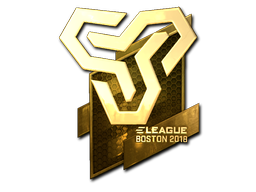 Sticker | Space Soldiers (Gold) | Boston 2018 image