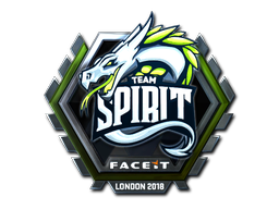 Sticker | Team Spirit (Foil) | London 2018 image