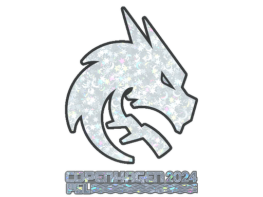 Sticker | Team Spirit (Glitter) | Copenhagen 2024 image