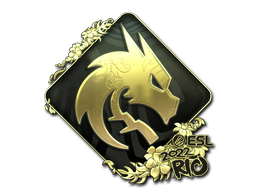 Sticker | Team Spirit (Gold) | Rio 2022 image