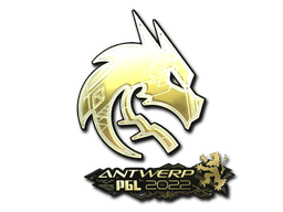 Sticker | Team Spirit (Gold) | Antwerp 2022 image