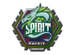 Sticker | Team Spirit (Holo) | London 2018 image