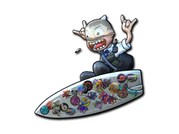 Sticker Bomb Surf K (Foil) image