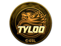 Sticker | Tyloo (Gold) | Katowice 2019 image