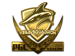 Sticker | Vega Squadron (Gold) | Krakow 2017 image