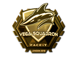 Sticker | Vega Squadron (Gold) | London 2018 image