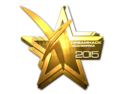 Sticker | Vexed Gaming (Gold) | Cluj-Napoca 2015 image