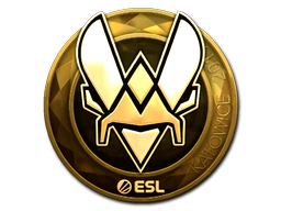 Sticker | Vitality (Gold) | Katowice 2019 image