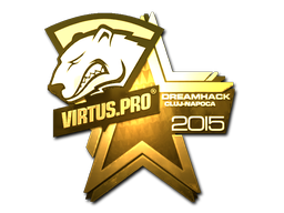 Sticker | Virtus.Pro (Gold) | Cluj-Napoca 2015 image