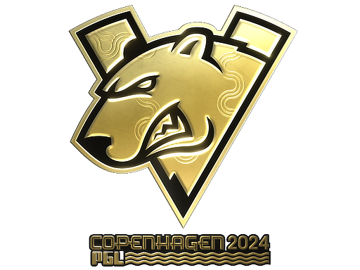 Sticker | Virtus.pro (Gold) | Copenhagen 2024 image
