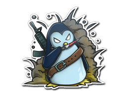 Sticker | War Penguin image