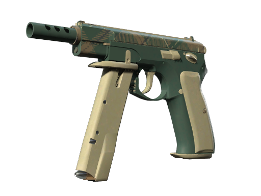 CZ75-Auto | Green Plaid image