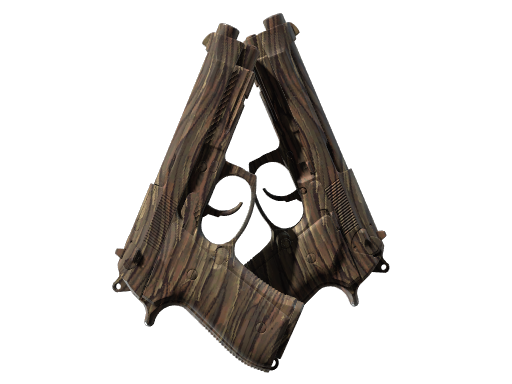 Dual Berettas | Drift Wood image