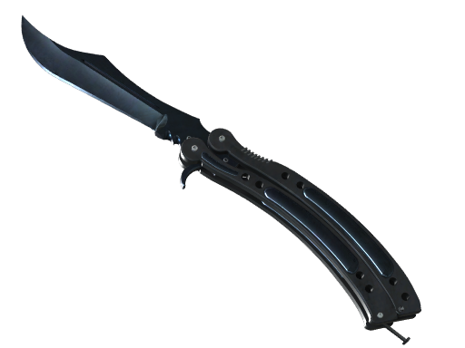 ★ Butterfly Knife | Blue Steel image
