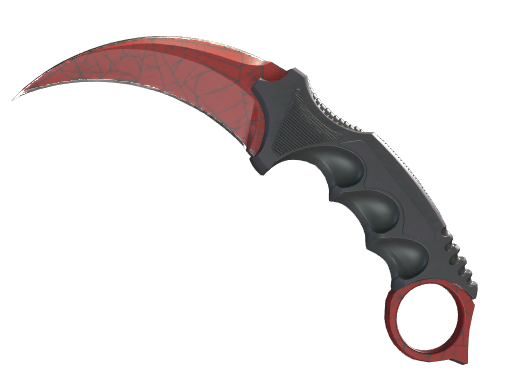 ★ Karambit | Crimson Web image