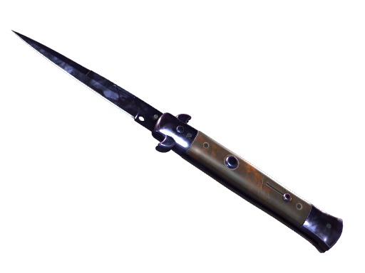 ★ Stiletto Knife | Doppler Black Pearl image