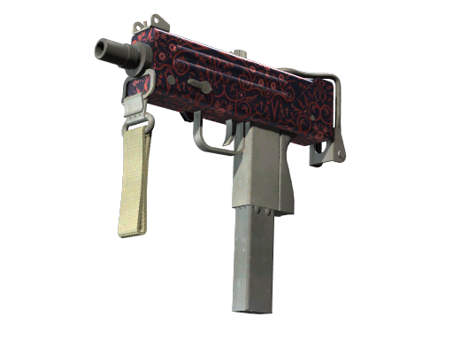 MAC-10 | Red Filigree image