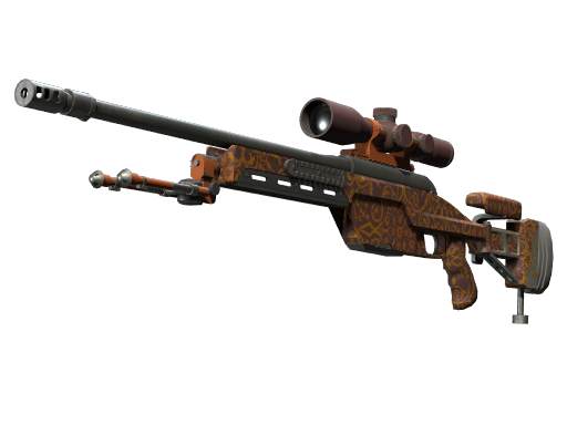 SSG 08 | Orange Filigree image