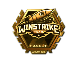 Sticker | Winstrike Team (Gold) | London 2018 image