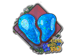 Sticker | 00 Nation (Glitter) | Rio 2022 image